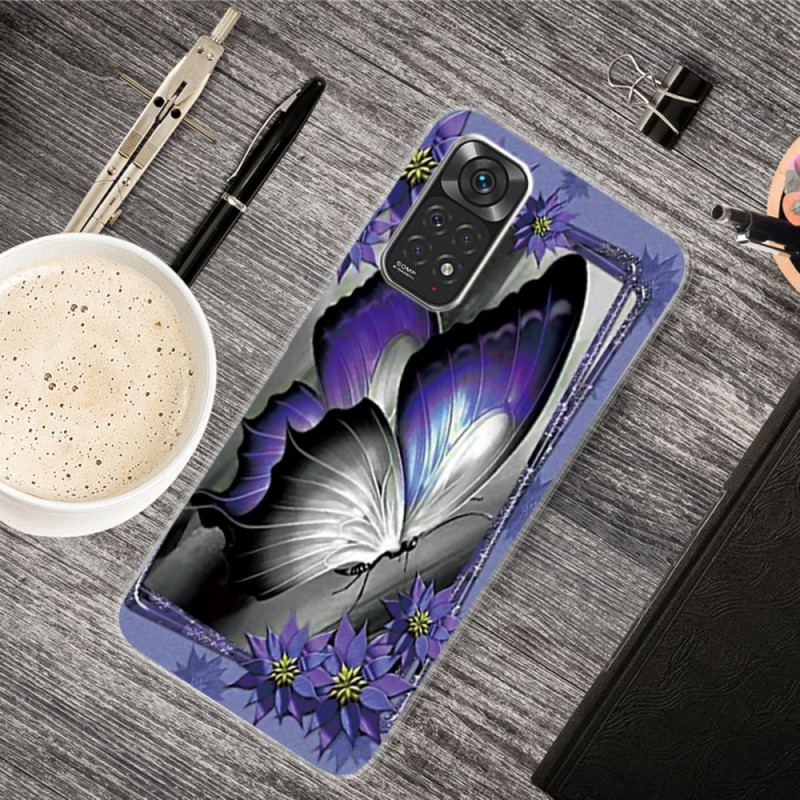 Coque Xiaomi Redmi Note 11 / 11s Papillon Royal