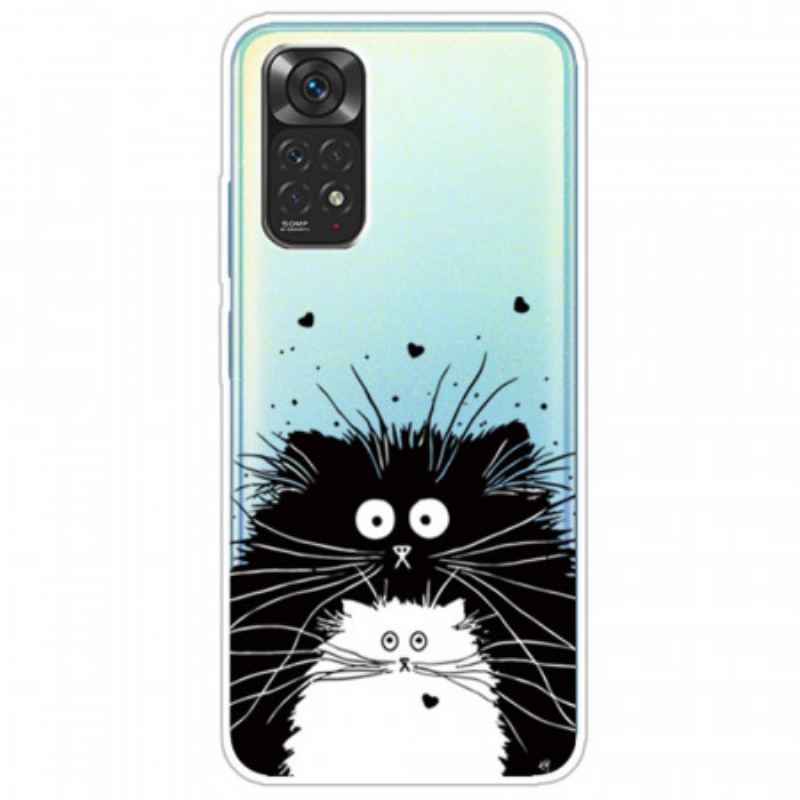 Coque Xiaomi Redmi Note 11 / 11s Regarde les Chats