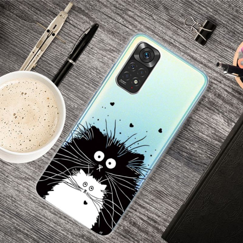 Coque Xiaomi Redmi Note 11 / 11s Regarde les Chats