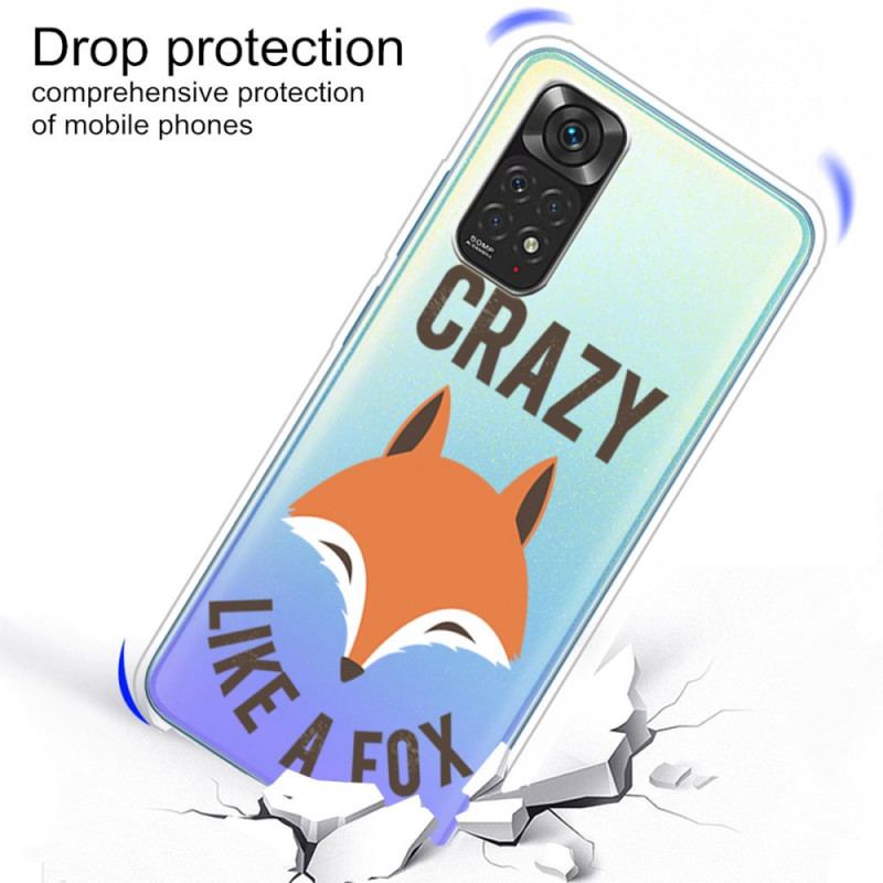 Coque Xiaomi Redmi Note 11 / 11s Renard / Crazy Like a Fox