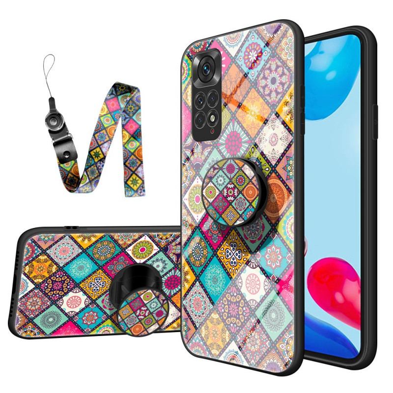 Coque Xiaomi Redmi Note 11 / 11s Support Magnétique Patchwork