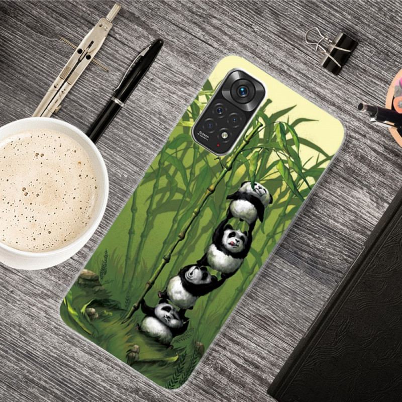 Coque Xiaomi Redmi Note 11 / 11s Tas de Pandas