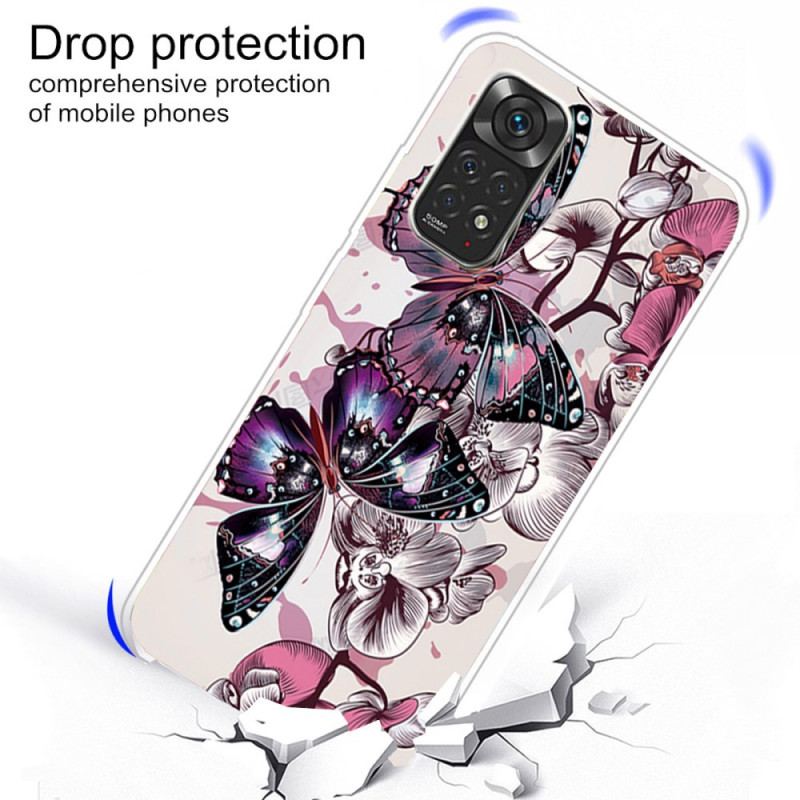 Coque Xiaomi Redmi Note 11 / 11s Variation Papillons