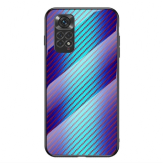 Coque Xiaomi Redmi Note 11 / 11s Verre Trempé Fibre Carbone