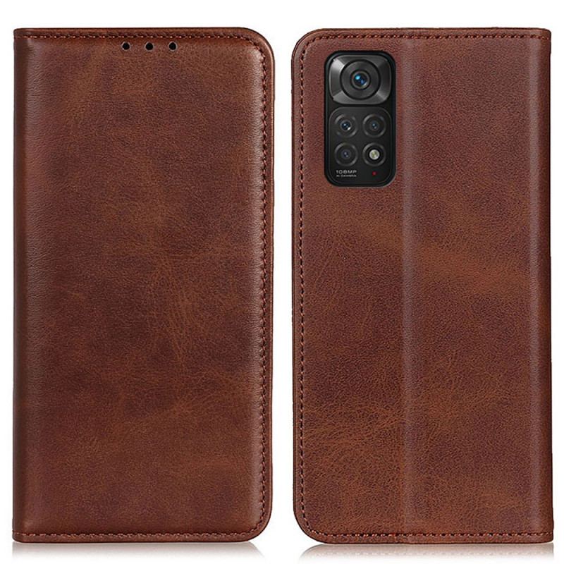 Flip Cover Xiaomi Redmi Note 11 / 11s Cuir Fendu Élégance