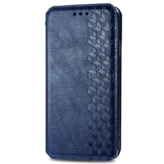 Flip Cover Xiaomi Redmi Note 11 / 11s Effet Cuir Texture Diamant