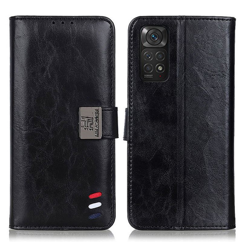 Housse Xiaomi Redmi Note 11 / 11s  Effet Cuir Bison