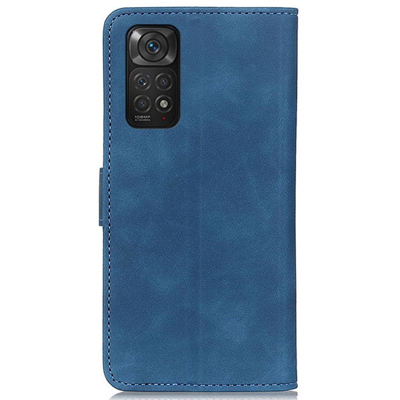 Housse Xiaomi Redmi Note 11 / 11s Effet Cuir Vintage KHAZNEH