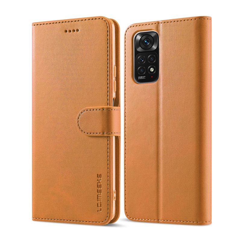 Housse Xiaomi Redmi Note 11 / 11s  LC.IMEEKE Effet Cuir