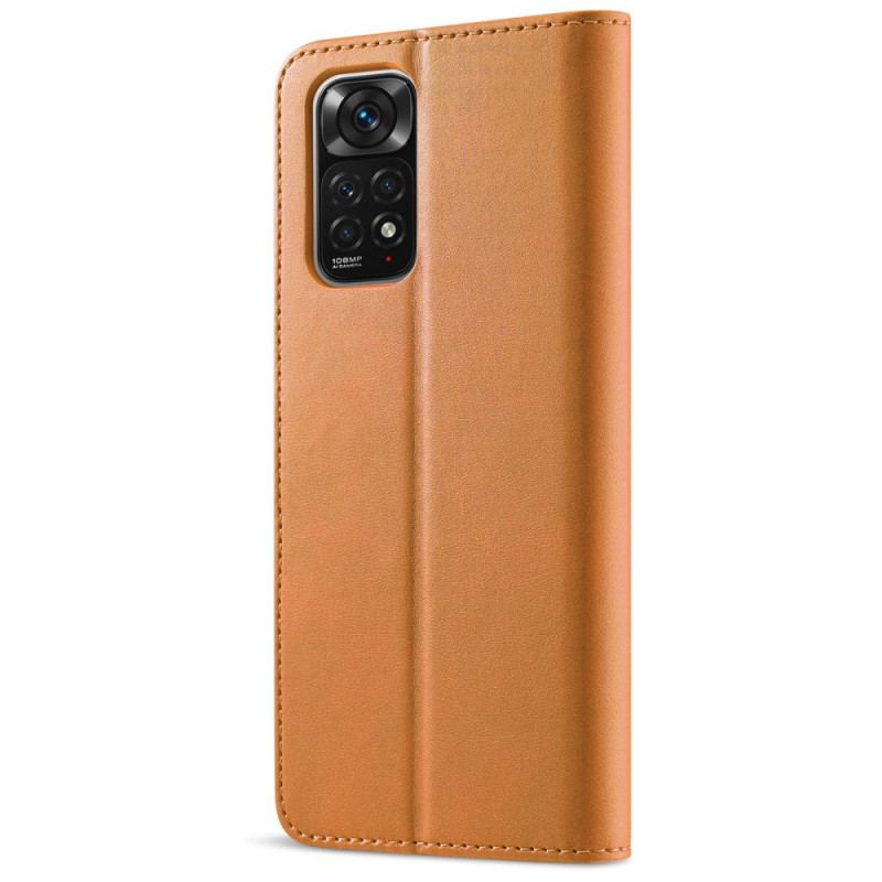 Housse Xiaomi Redmi Note 11 / 11s  LC.IMEEKE Effet Cuir