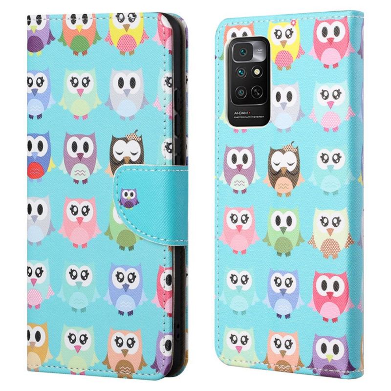 Housse Xiaomi Redmi Note 11 / 11s Multiples Hiboux