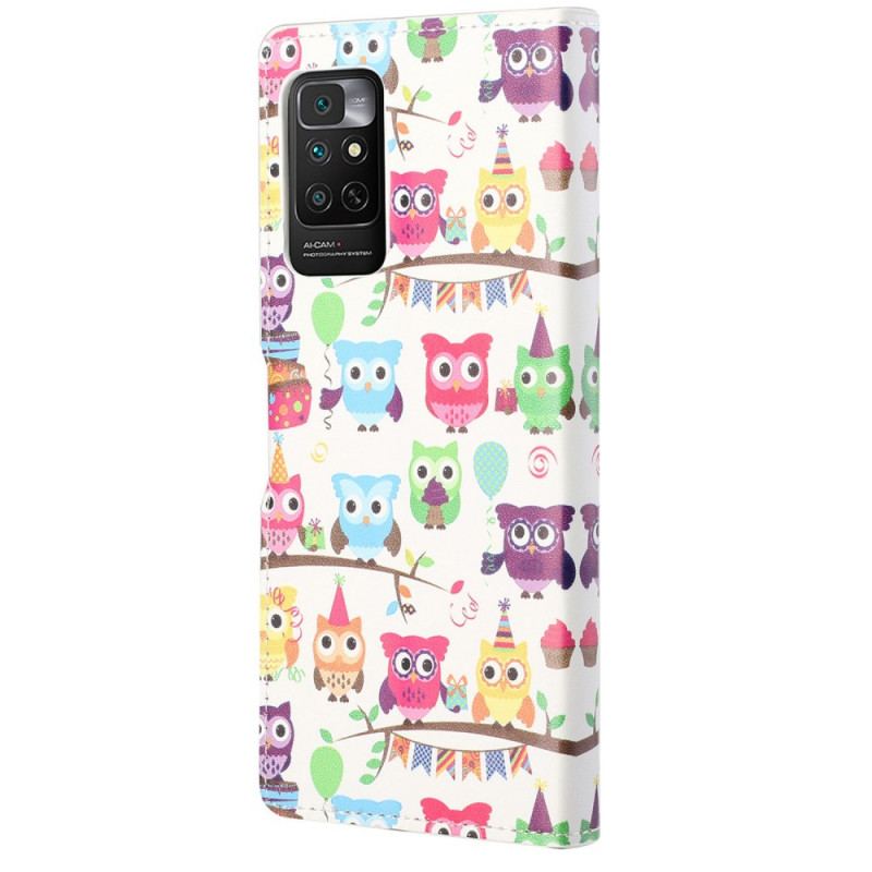 Housse Xiaomi Redmi Note 11 / 11s Multiples Hiboux