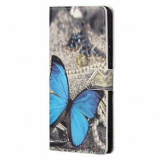 Housse Xiaomi Redmi Note 11 / 11s Papillon Bleu