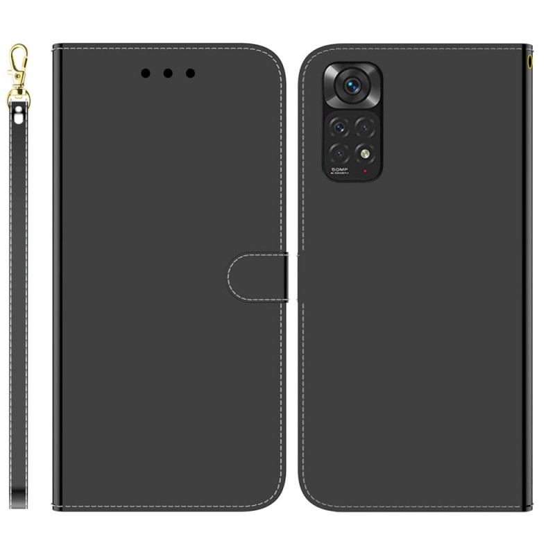 Housse Xiaomi Redmi Note 11 / 11s Simili Cuir Couverture Miroir