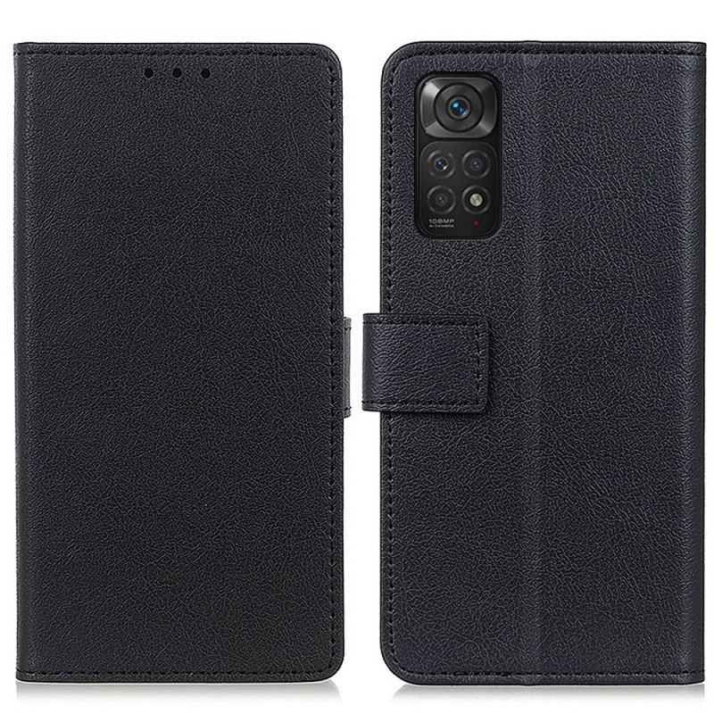 Housse Xiaomi Redmi Note 11 / 11s Simili Cuir Litchi Premium