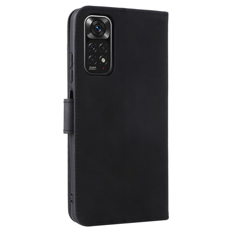 Housse Xiaomi Redmi Note 11 / 11s Skin-Touch avec Lanière