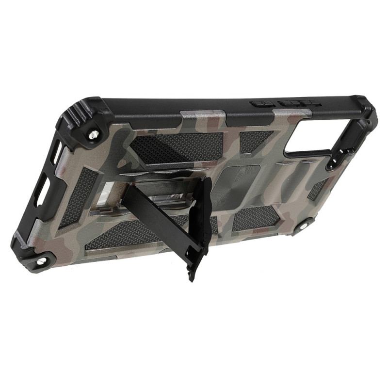 Coque Samsung Galaxy S22 Plus 5G Camouflage Support Amovible