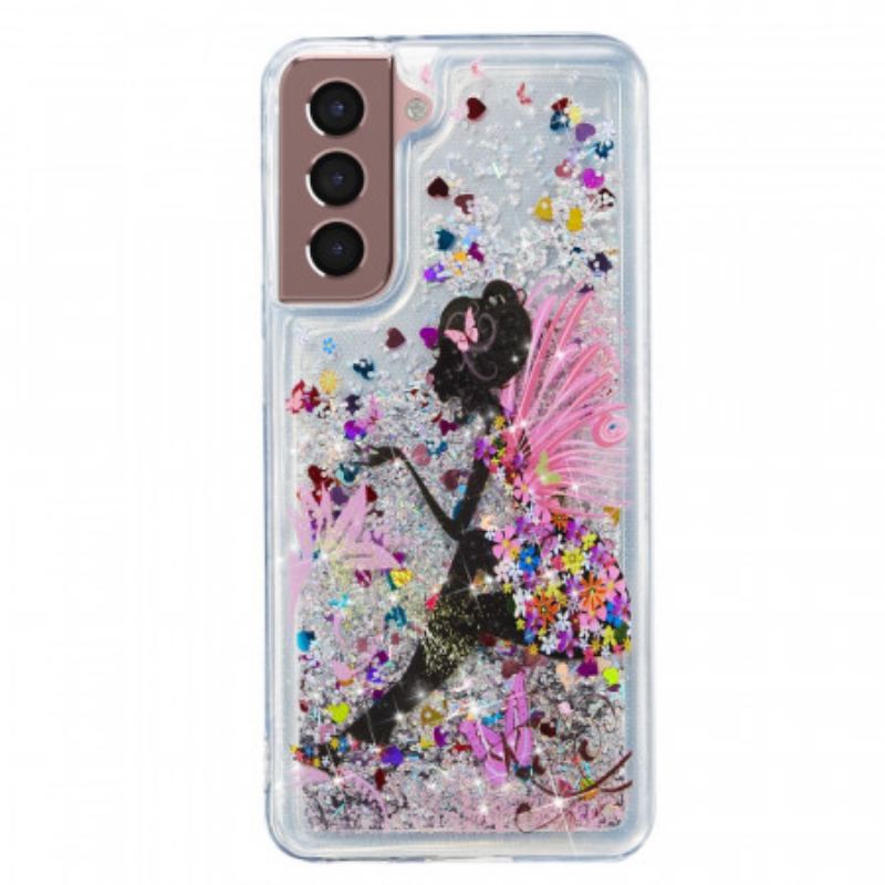 Coque Samsung Galaxy S22 Plus 5G Fée Paillettes