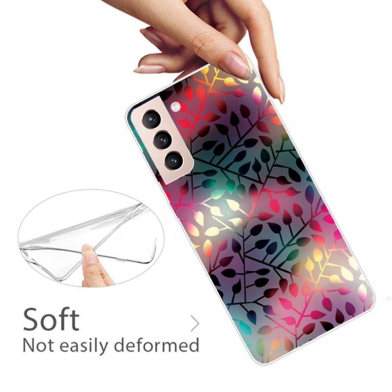 Coque Samsung Galaxy S22 Plus 5G Feuilles