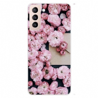 Coque Samsung Galaxy S22 Plus 5G Fleurs Roses