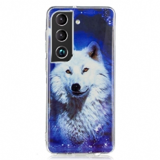 Coque Samsung Galaxy S22 Plus 5G Loup Fluorescente