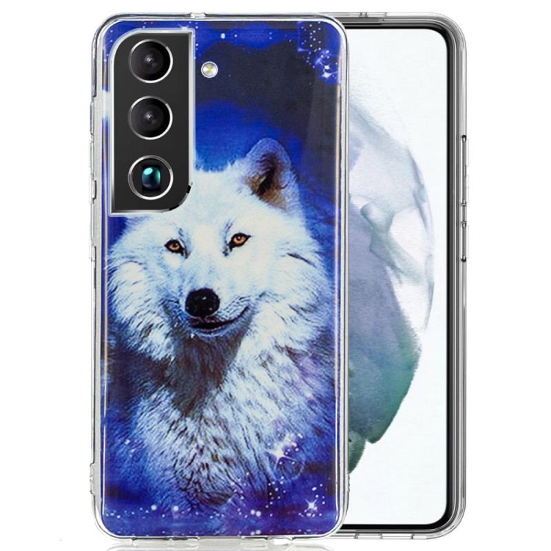 Coque Samsung Galaxy S22 Plus 5G Loup Fluorescente