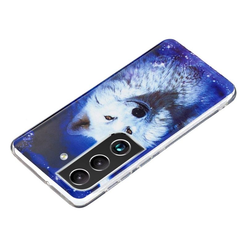 Coque Samsung Galaxy S22 Plus 5G Loup Fluorescente