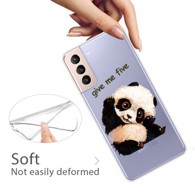 Coque Samsung Galaxy S22 Plus 5G Panda Give Me Five