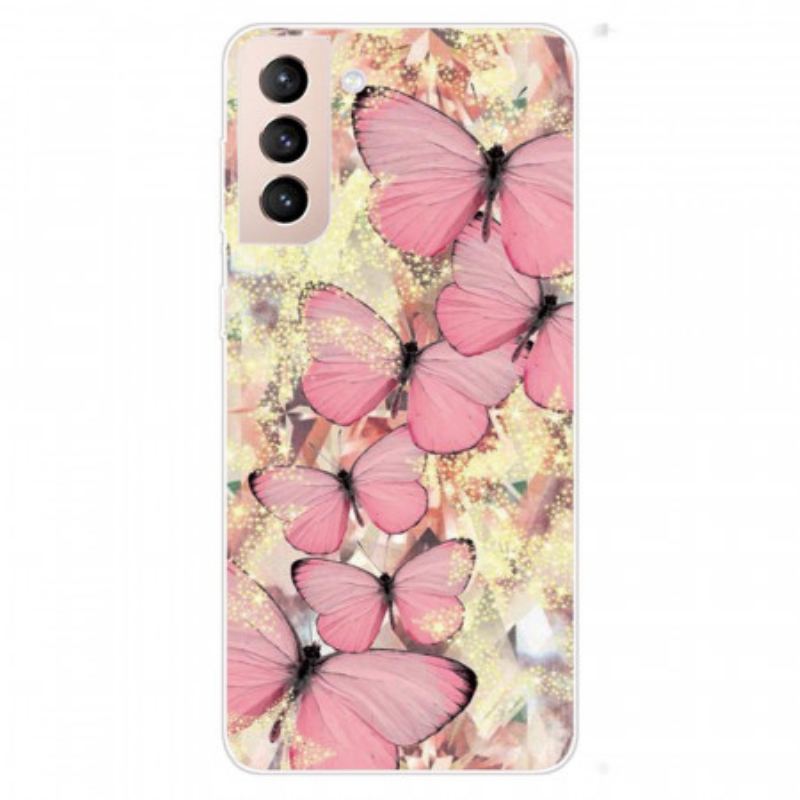 Coque Samsung Galaxy S22 Plus 5G Papillons Papillons