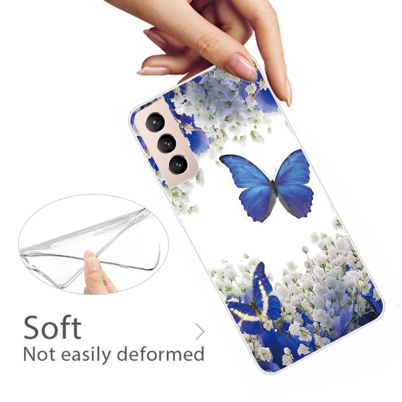 Coque Samsung Galaxy S22 Plus 5G Papillons Design