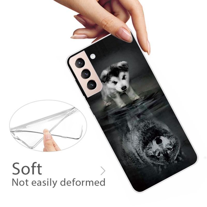 Coque Samsung Galaxy S22 Plus 5G Rêve de Chiot