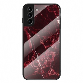 Coque Samsung Galaxy S22 Plus 5G Verre Trempé Marble Colors