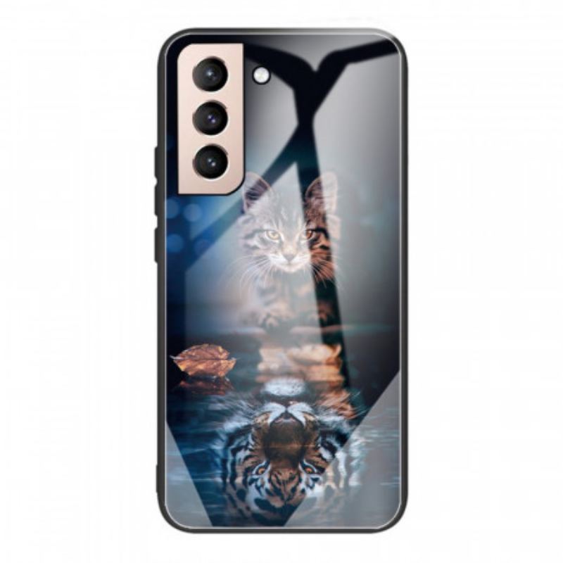 Coque Samsung Galaxy S22 Plus 5G Verre Trempé Mon Tigre