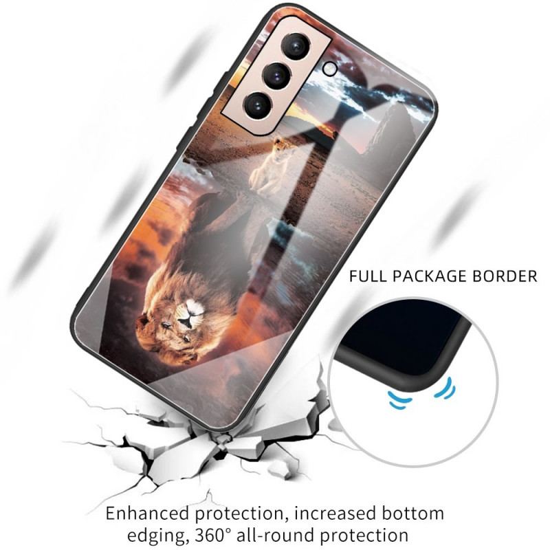 Coque Samsung Galaxy S22 Plus 5G Verre Trempé Rêve de Lionceau