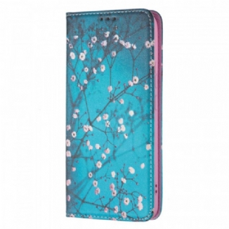 Flip Cover Samsung Galaxy S22 Plus 5G Branches Fleuries