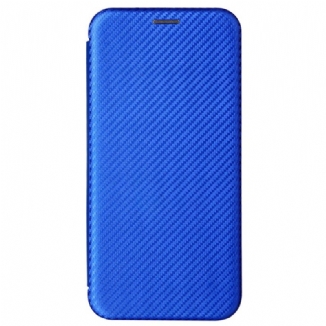 Flip Cover Samsung Galaxy S22 Plus 5G Fibre Carbone