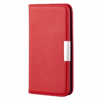 Flip Cover Samsung Galaxy S22 Plus 5G Simili Cuir Litchi Ultra Chic