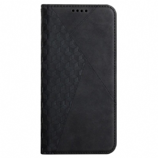 Flip Cover Samsung Galaxy S22 Plus 5G Style Cuir Texture Diamant