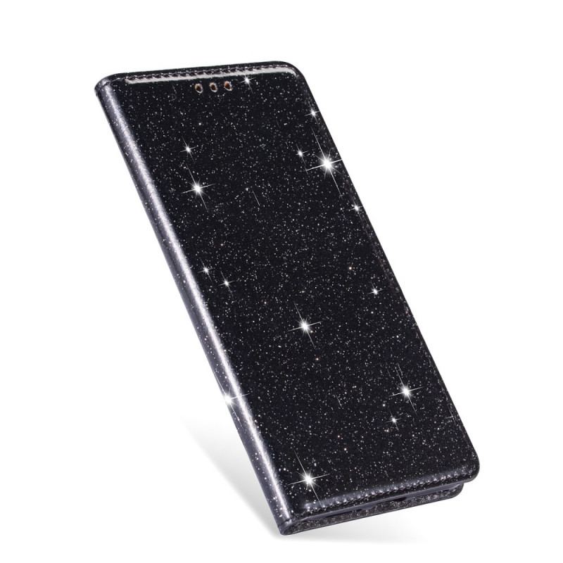 Flip Cover Samsung Galaxy S22 Plus 5G Style Paillettes