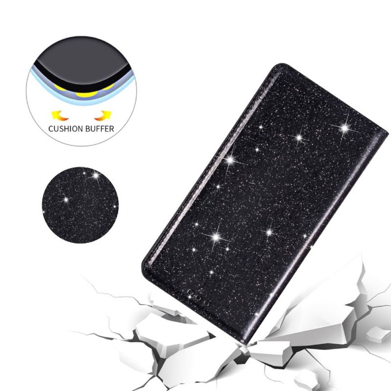 Flip Cover Samsung Galaxy S22 Plus 5G Style Paillettes