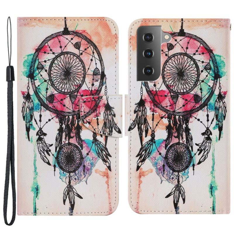 Housse Samsung Galaxy S22 Plus 5G Aquarelle Attrape Rêves