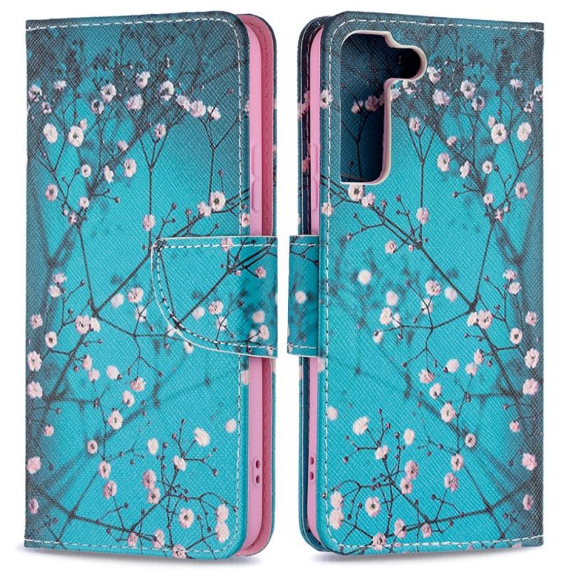 Housse Samsung Galaxy S22 Plus 5G Arbre en Fleurs