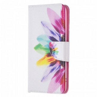 Housse Samsung Galaxy S22 Plus 5G Fleur Aquarelle