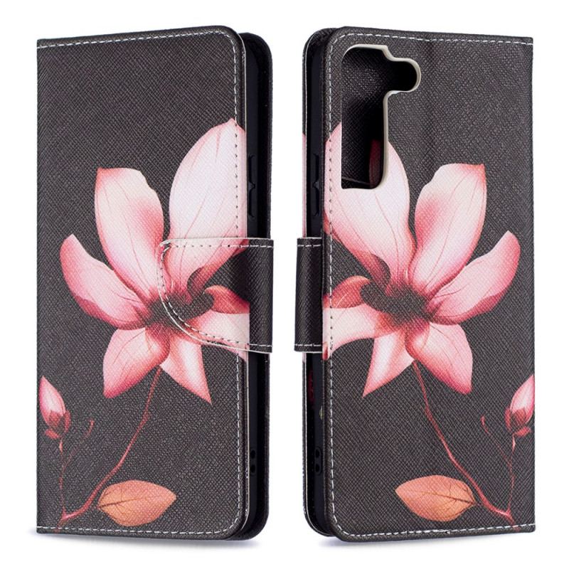 Housse Samsung Galaxy S22 Plus 5G Fleur Rose