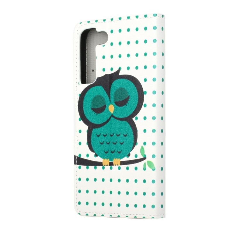 Housse Samsung Galaxy S22 Plus 5G Hibou Endormi