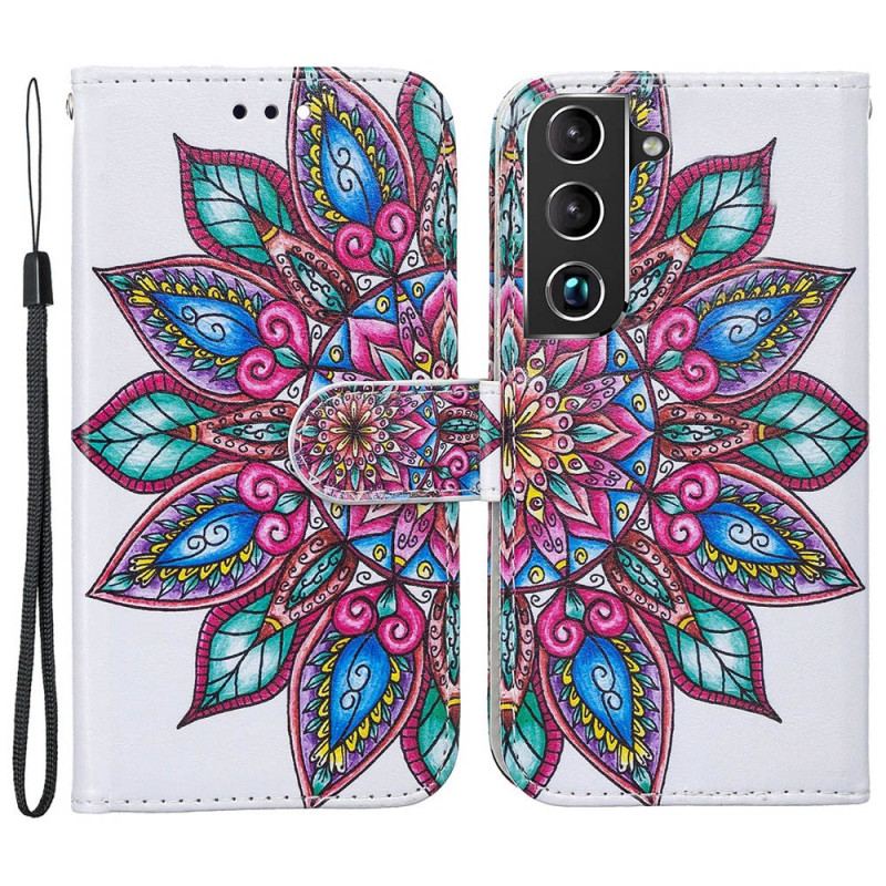 Housse Samsung Galaxy S22 Plus 5G Mandala Dessiné