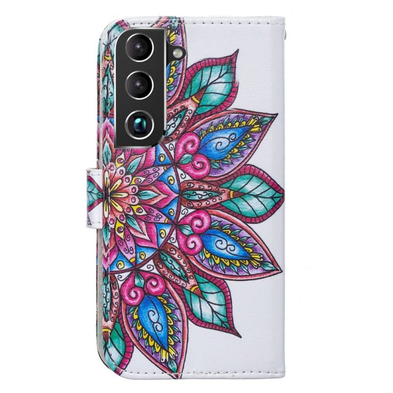 Housse Samsung Galaxy S22 Plus 5G Mandala Dessiné