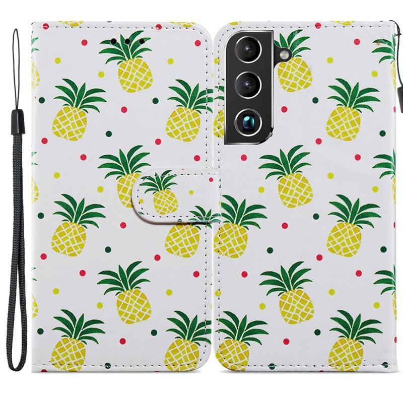 Housse Samsung Galaxy S22 Plus 5G Multiples Ananas