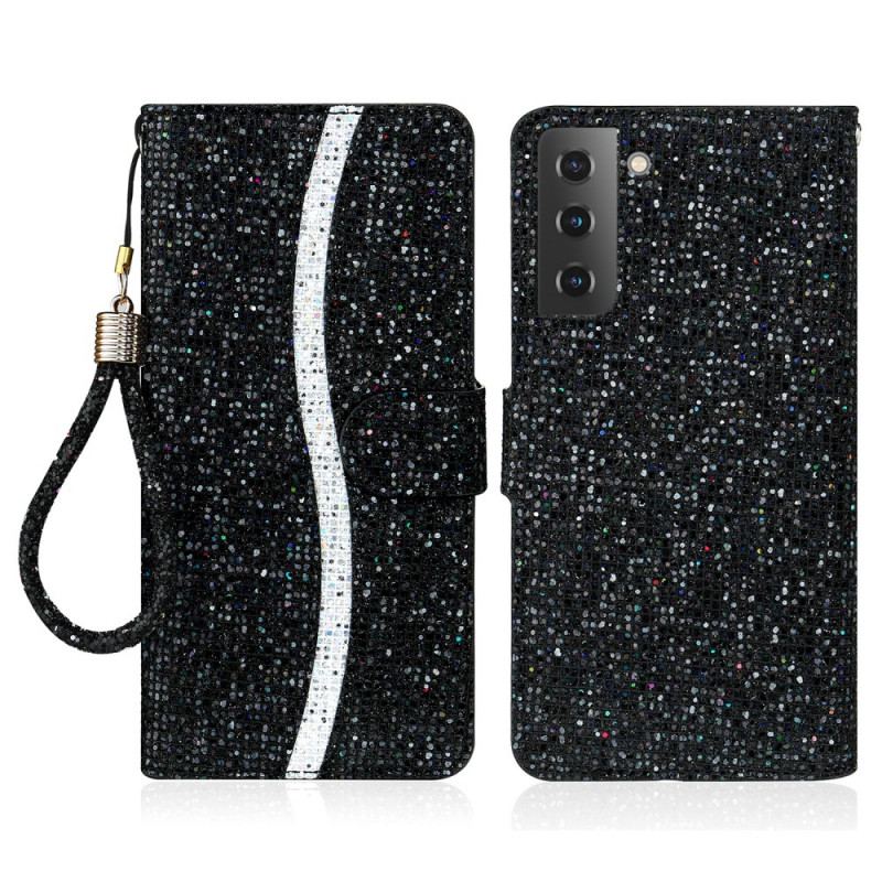 Housse Samsung Galaxy S22 Plus 5G Paillettes S Design