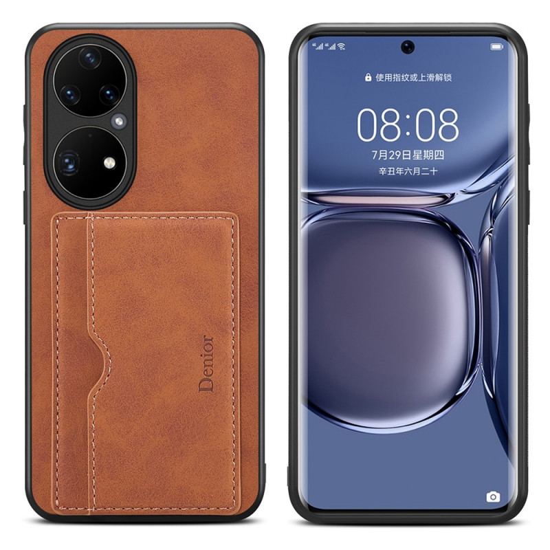 Coque Huawei P50 Pro Porte-Cartes Denior